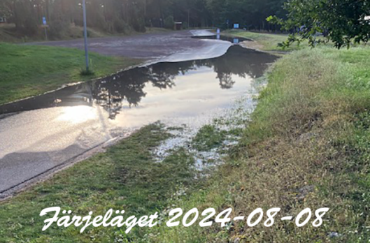 Färjeläget 2024-08-08