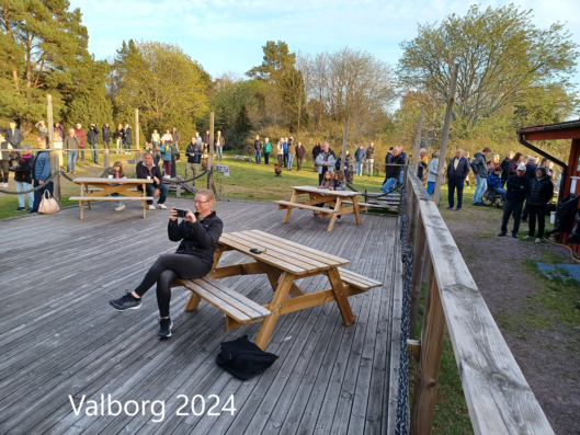 Valborgsfirande på Oknö